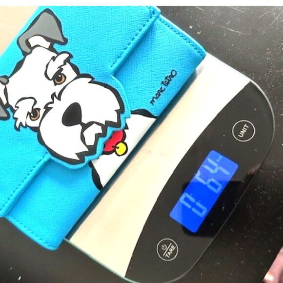 Marc Tetro - Blue Schnauzer dog - Wallet - NWT clutch - Picture 9 of 9